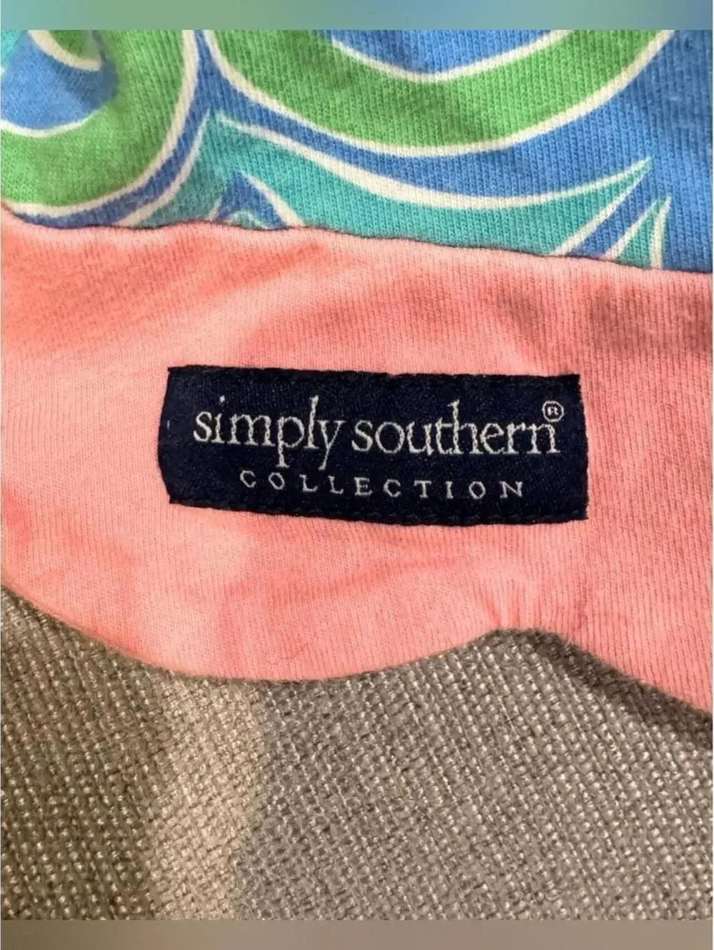 Simply Southern Women's Sleeveless Summer Dress with Pink Elephant Print